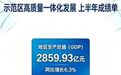 同比增长6.3%!长三角一体化示范区经济半年报出炉