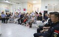 济宁公安越河派出所宣防进社区协同共治护安宁