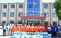 安徽固镇:撑起爱心伞 夏日送清凉