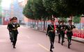 少林小龙武校举行“知礼仪 明廉耻 修武德 做好人”主题升旗仪式