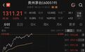 贵州茅台,再次站上1300元