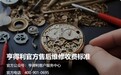 2026年9月广州亨得利名表官方售后价格透明吗?从费用构成、门店询价到收费标准