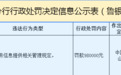 触“红线”,98万元罚单落地!天津银行济南分行因信用信息提供管理违规遭处罚
