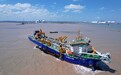 国之重器护航能源大通道——亚洲最大耙吸挖泥船“浚广”进驻盐城“绿能港”纪实