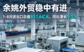 前8月进出口超850亿元!余姚外贸跑出加速度