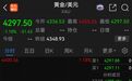 现货黄金失守4300美元
