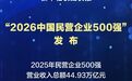 新华社权威快报丨“2026中国民营企业500强”发布