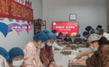 宁晋县兴宁社区组织开展手工月饼制作活动