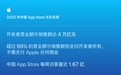 苹果发布中国App Store生态研究报告:五年交易规模翻倍至4万亿元,超95%交易无需向Apple支付佣金