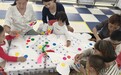 苏州相城太平街道青漪社区苏农驿站开展创意美术亲子课