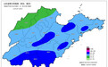 16日夜间至18日,山东将有明显降雨过程伴大风降温,局部暴雨