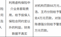 申能财险深圳分公司被罚66万元,因虚构保险中介业务套取费用等三项违规