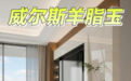 瓷砖十大品牌推荐里选了威尔斯,纯平瓷砖羊脂玉,住进去才懂它的好