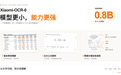 小米开源0.8B“卷王”OCR模型:8亿参数,越级挑战大模型