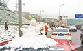 重庆警方查获136个车顶雪人 司机被批评教育