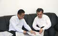 湖北新任省委常委、宣传部部长梁伟年考察法制日报湖北记者站