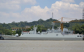 最新056级轻型护卫舰宿迁舰服役南海舰队