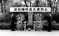 武警官兵为18岁烈士扫墓