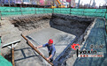 乌鲁木齐阿勒泰路高架建设:哈密南路北向南车道封闭施工