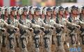 纪念抗战胜利70周年大会在京举行 “攻坚英雄连”英模部队方队接受检阅