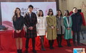 《陈白露》开机 张天爱被公主抱:终于做了把女人