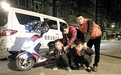 两男子凌晨盗窃摩托车 刚将车推上路就被擒获