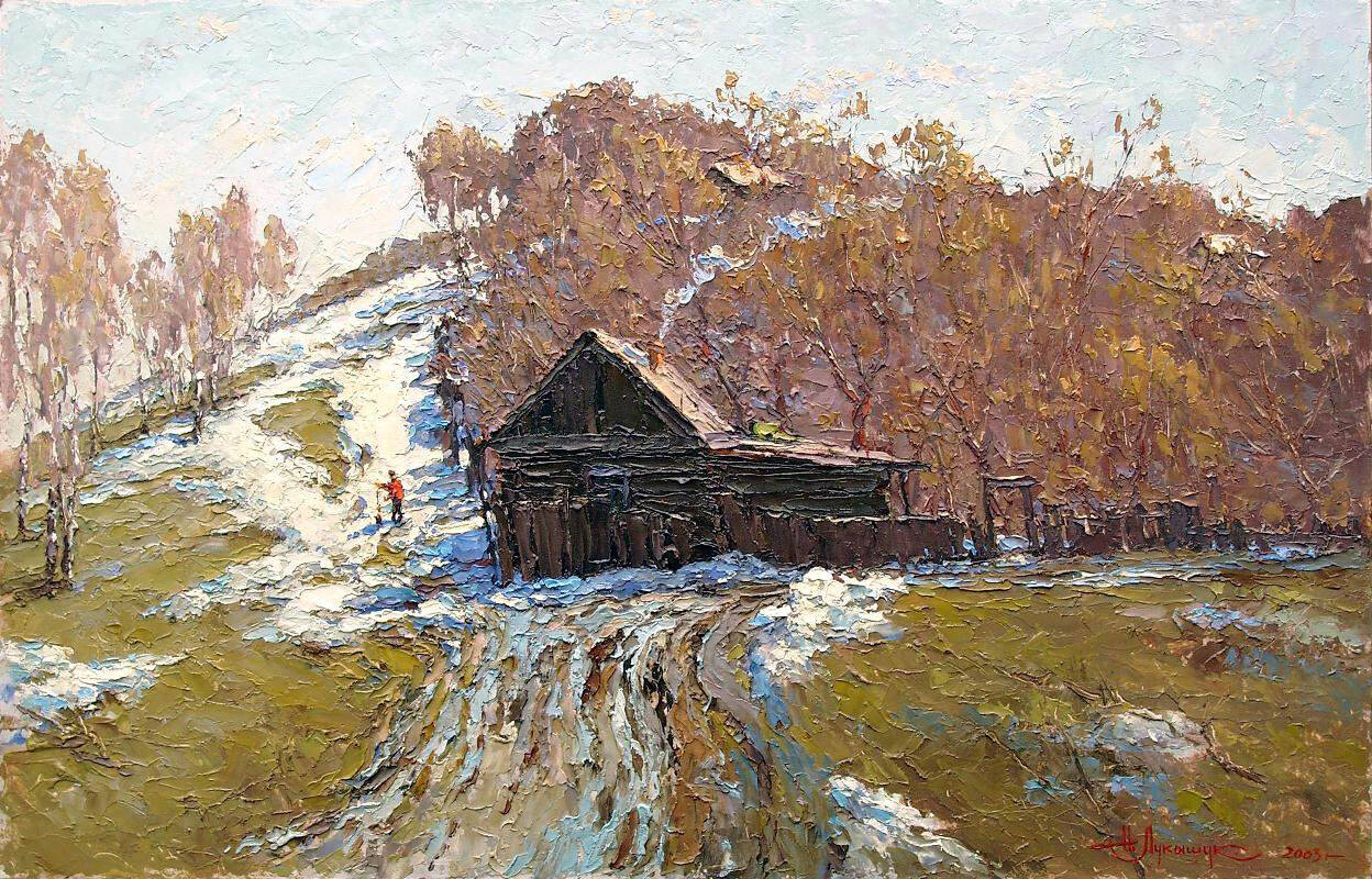 俄罗斯画家,尼古拉·卢卡舒克,油画作品欣赏