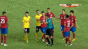 重回国足郑智情绪咋了?两次挑衅裁判申请红牌(gif)