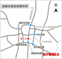 g60沪昆高速往东——龙头铺互通——s21长株高速往北——干杉互通——图片