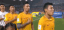 gif-国足15年后重战12强赛 首穿黄战袍抗韩!加油