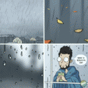 喜欢下雨天,最喜欢一个人安静的呆着