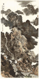《走进社区一一江苏省文德中国山水画研究会会员作品展》图片