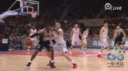 崴脚下场 生死球犯规!哈神今夜差点坑死辽宁|gif