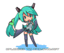 夭寿啦!miku把葱甩上天啦!