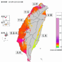 联合新闻网自嘲道:从地图整体来看,台湾犹如半颗"紫地瓜".
