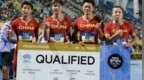 中国男子4X100米接力队直通巴黎奥运，苏炳添未登场
