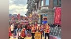 民俗艺阵骑楼街头轮番上演 鼓乐喧天奉上闽南文化盛宴