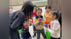 如果陌生人递给你一颗糖…杭州市东城第二第三幼儿园开展防拐骗演练