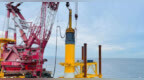 揭阳神泉二海上风电项目完成国内最重单桩沉桩