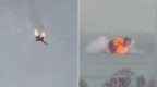 画面曝光！俄军一架战机在塞瓦斯托波尔附近坠海