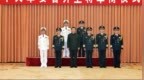 中央军委举行晋升上将军衔仪式