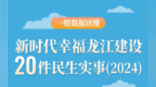 一组数据读懂新时代幸福龙江建设20件民生实事（2024年）