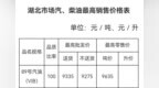 湖北油价下调 92号汽油再回7元时代