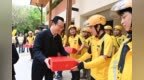 重庆沙坪坝区委书记祁美文“五一”节前带队慰问外卖骑手
