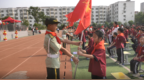 郟縣新城小學舉行“逐夢紅領巾 爭做好隊員”中國少年先鋒隊入隊儀式