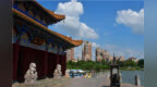 鄱陽：藍天白云下的城中美景