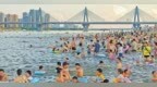 南昌：戲水納涼歡樂多（圖）