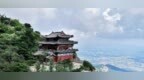 雨后泰山：云纱锁峰峦 天宫浮云海