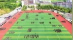 峽江縣：開展新生軍事訓(xùn)練 強(qiáng)健體魄磨煉意志（圖）