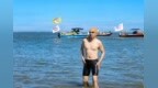 张朝阳挑战横渡南澳岛-饶平海湾 为第十五届全运会加油助威